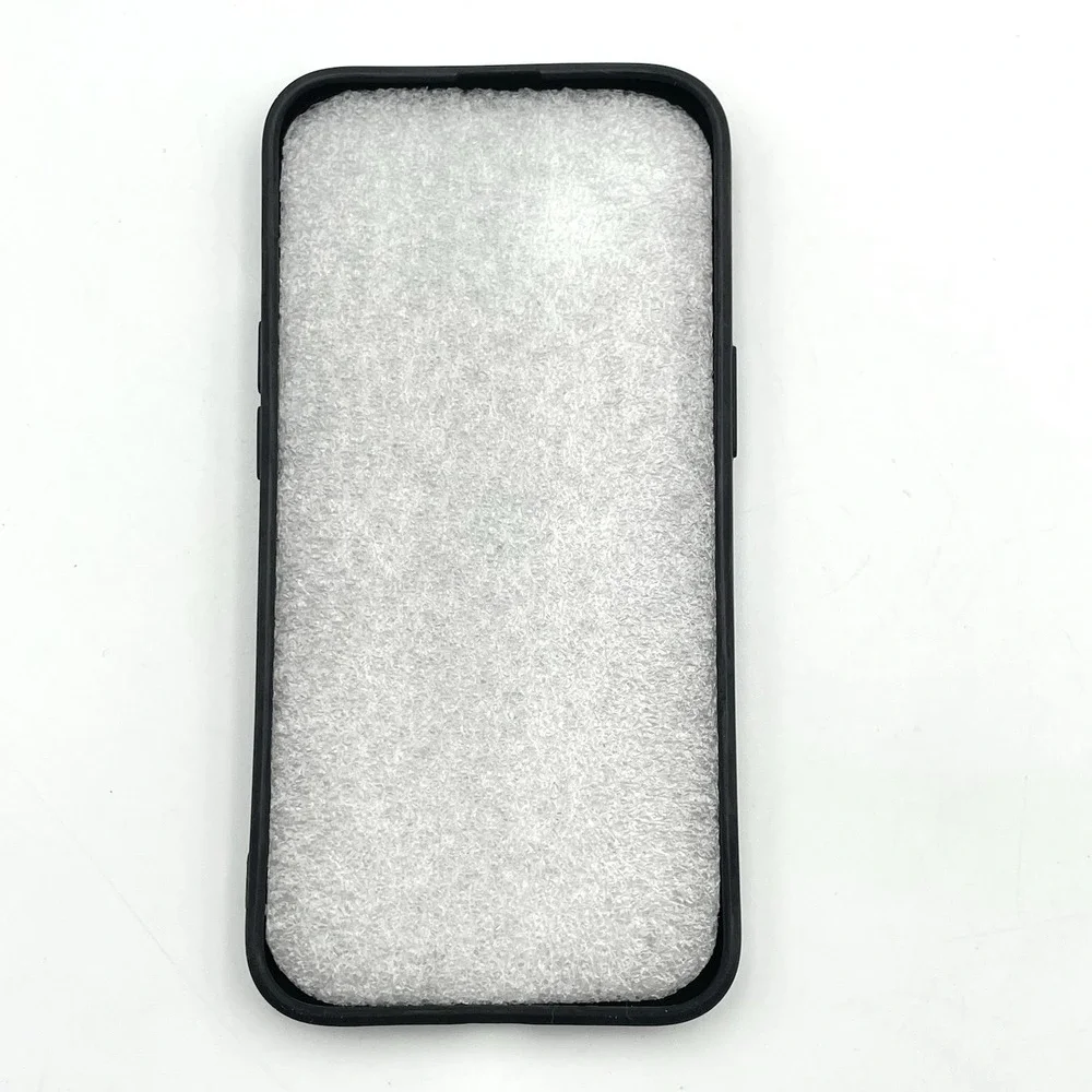New iPhone 13 Bee Honeycomb Phone Case Stained Glass‎ Style Black Edge